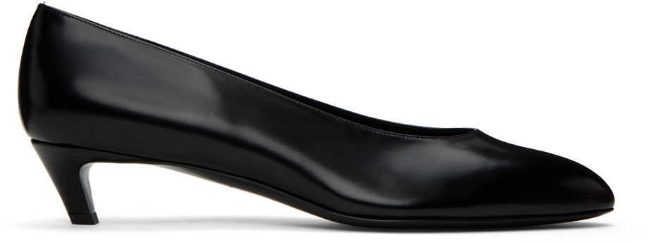 THE ROW BLACK NEW ALMOND PUMPS