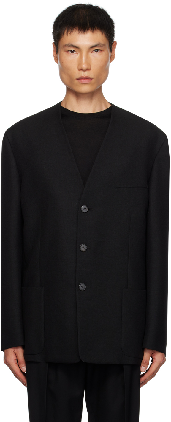 The Row Black Toran Jacket