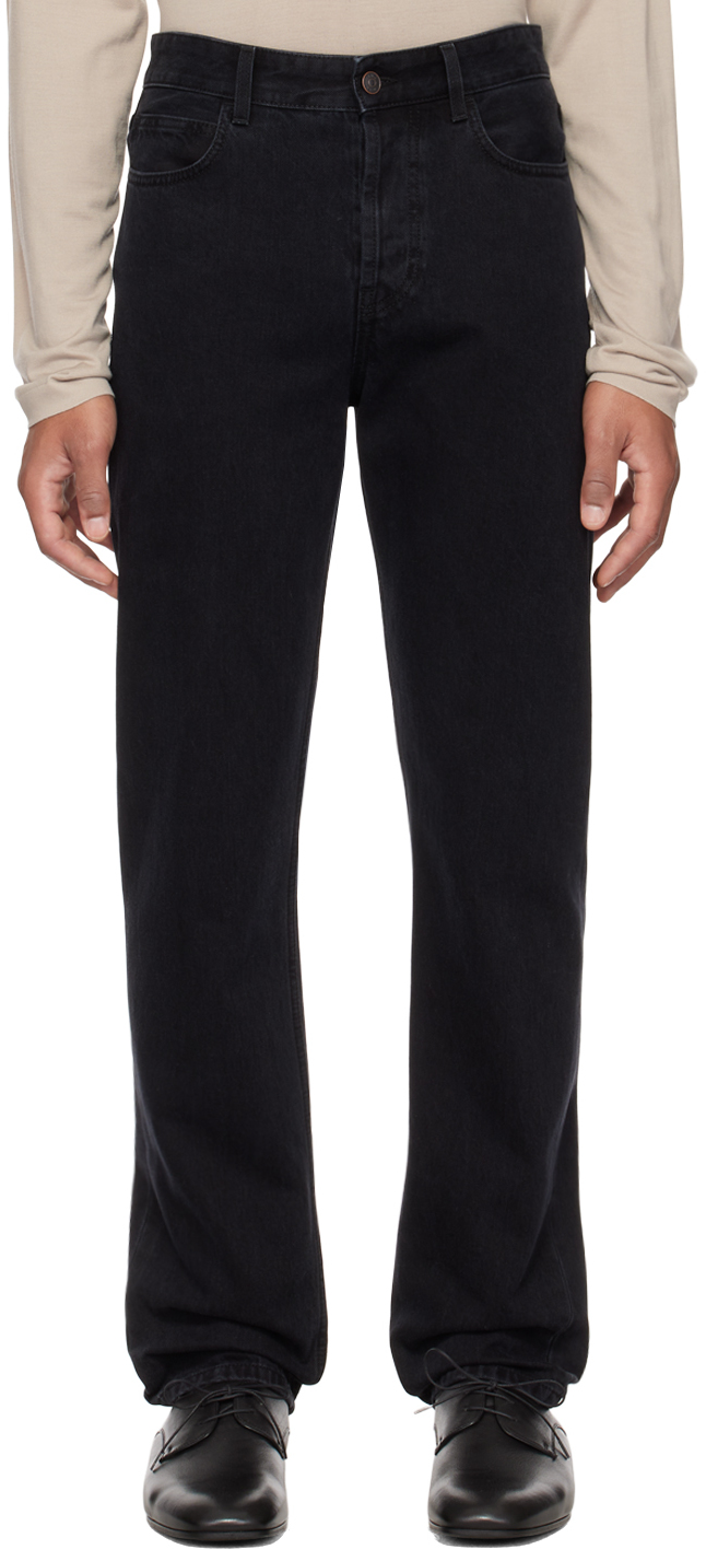 The Row Straight Jeans Carlisle In Black