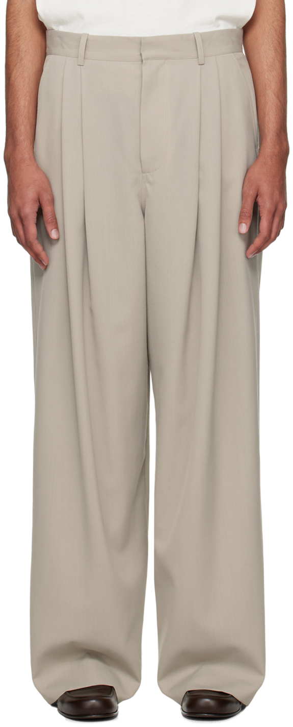 Gray Berto Trousers