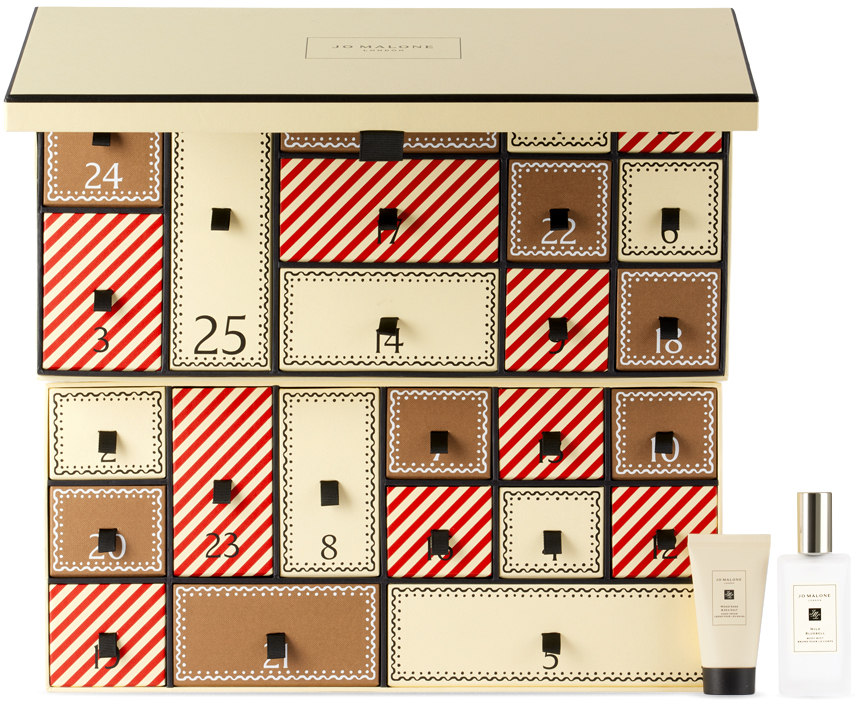 Ensemble de produits de style calendrier de l