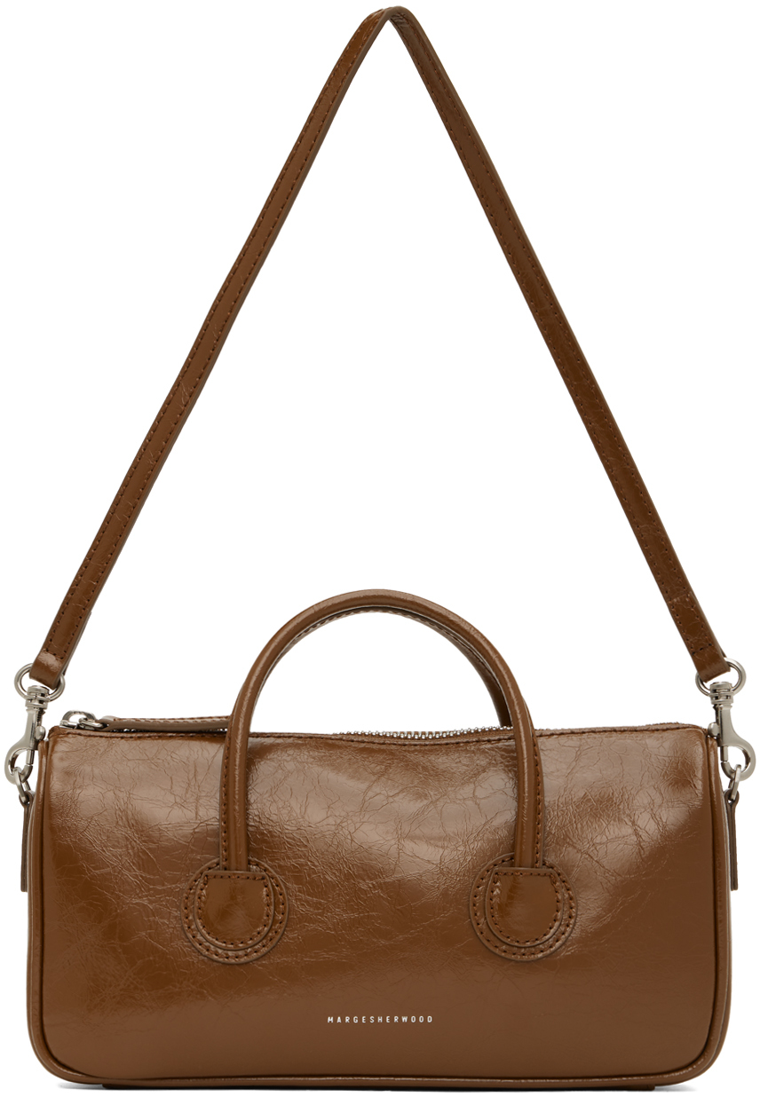 Brown Small Zipper Bag