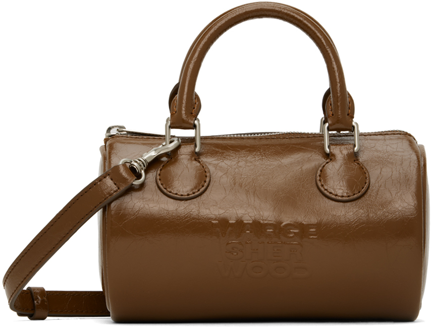 Marge Sherwood Leather Shoulder Bag - Brown Shoulder Bags, Handbags -  WMSHE20174