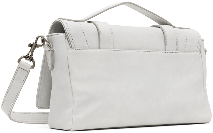 Marge Sherwood Bessette Crinkled Leather Shoulder Bag - Vanilla on  Garmentory