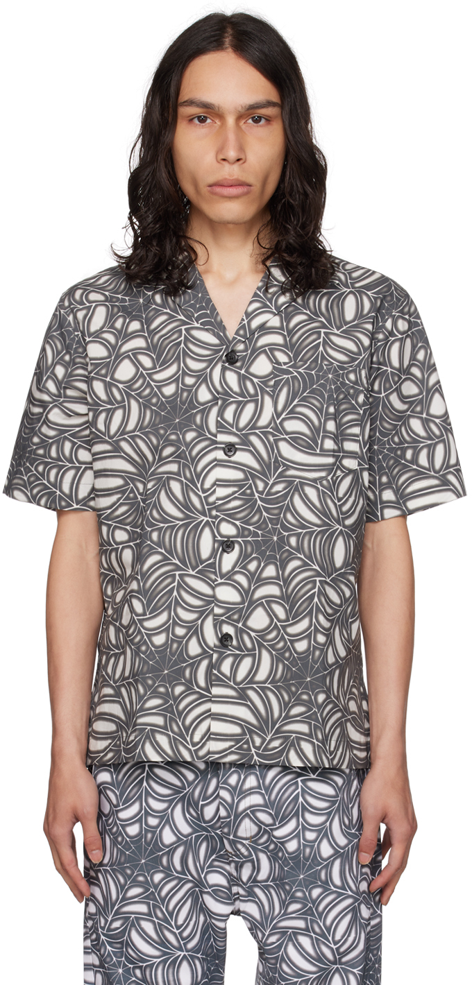 【関税込み】Maisie Wilen ネイビー Calcium シャツ Maisie Wilen