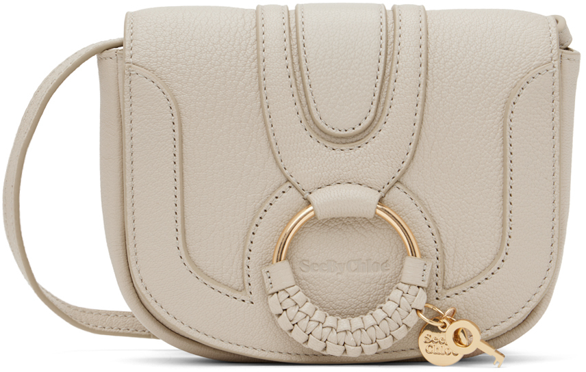 See By Chloé Beige Small Hana Bag In 24h Cement Beige