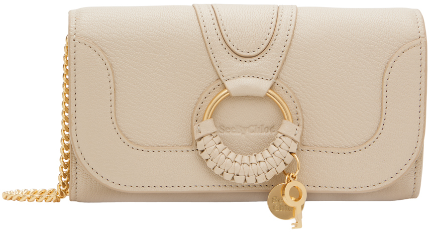 See by Chloé Beige Hana Chain Bag