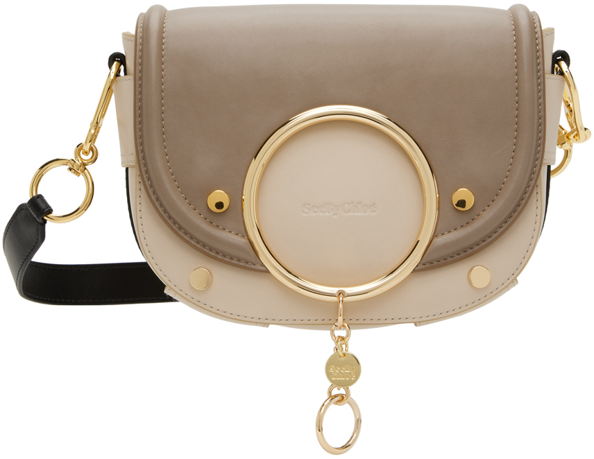 See by Chloé Beige & Gray Mara Bag