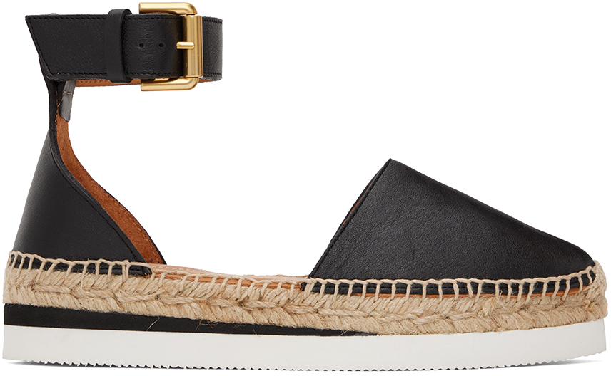 See by Chloé Black Glyn Espadrilles