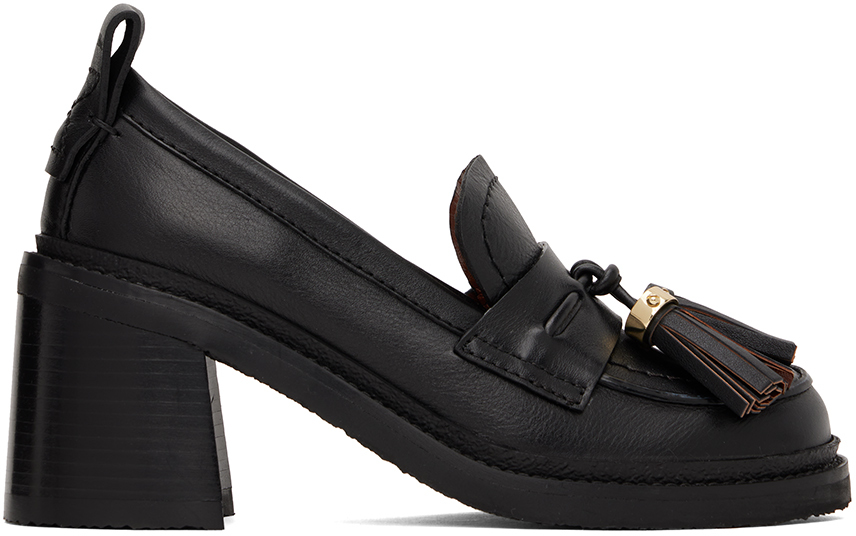 See by Chloé Black Skyie Heels