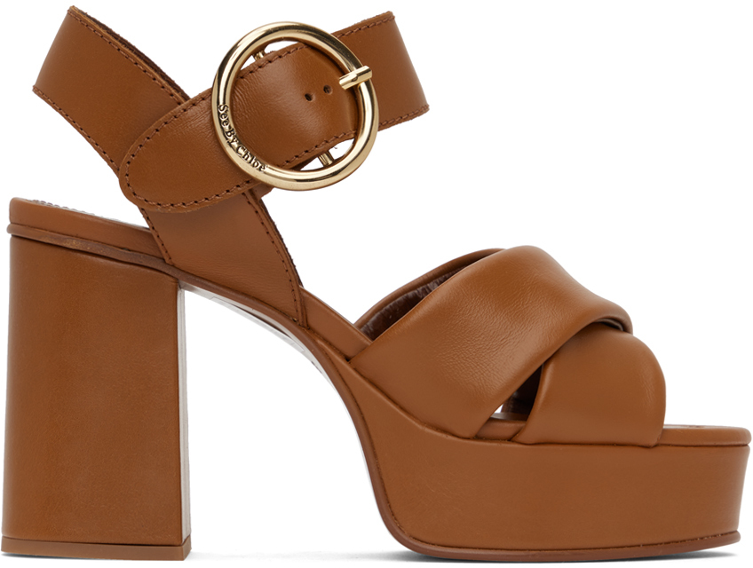 See By Chloé Tan Lyna Sandals In 533 Tan