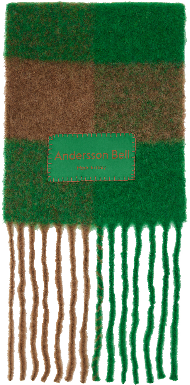 Andersson Bell Green & Brown Billy Scarf