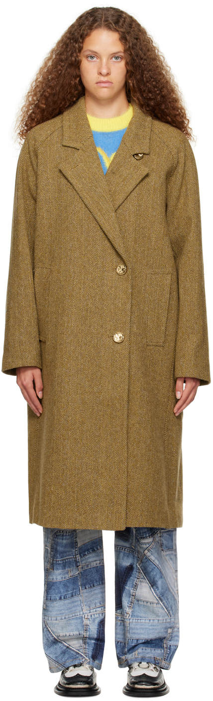 Andersson Bell: Brown Carin Coat | SSENSE