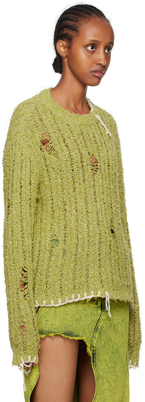 Shop Andersson Bell Green Ollen Sweater
