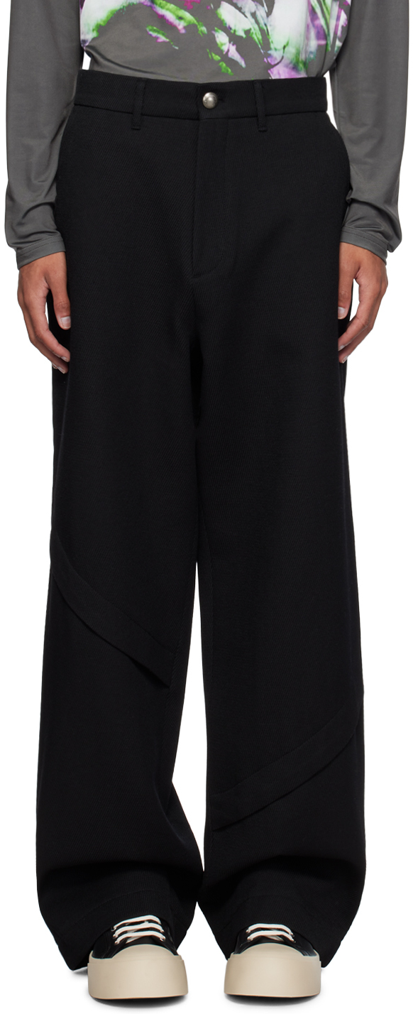ANDERSSON BELL BLACK CAMTTON TROUSERS
