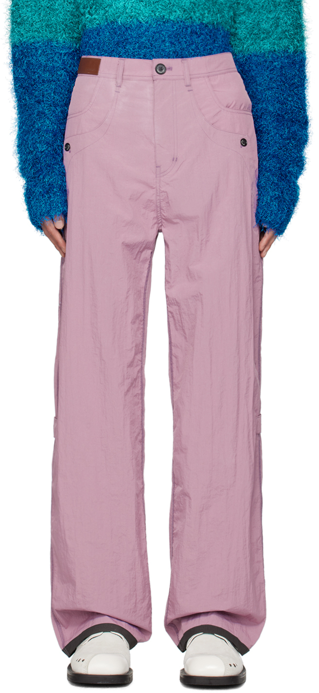 Andersson Bell Purple Inside-out Trousers