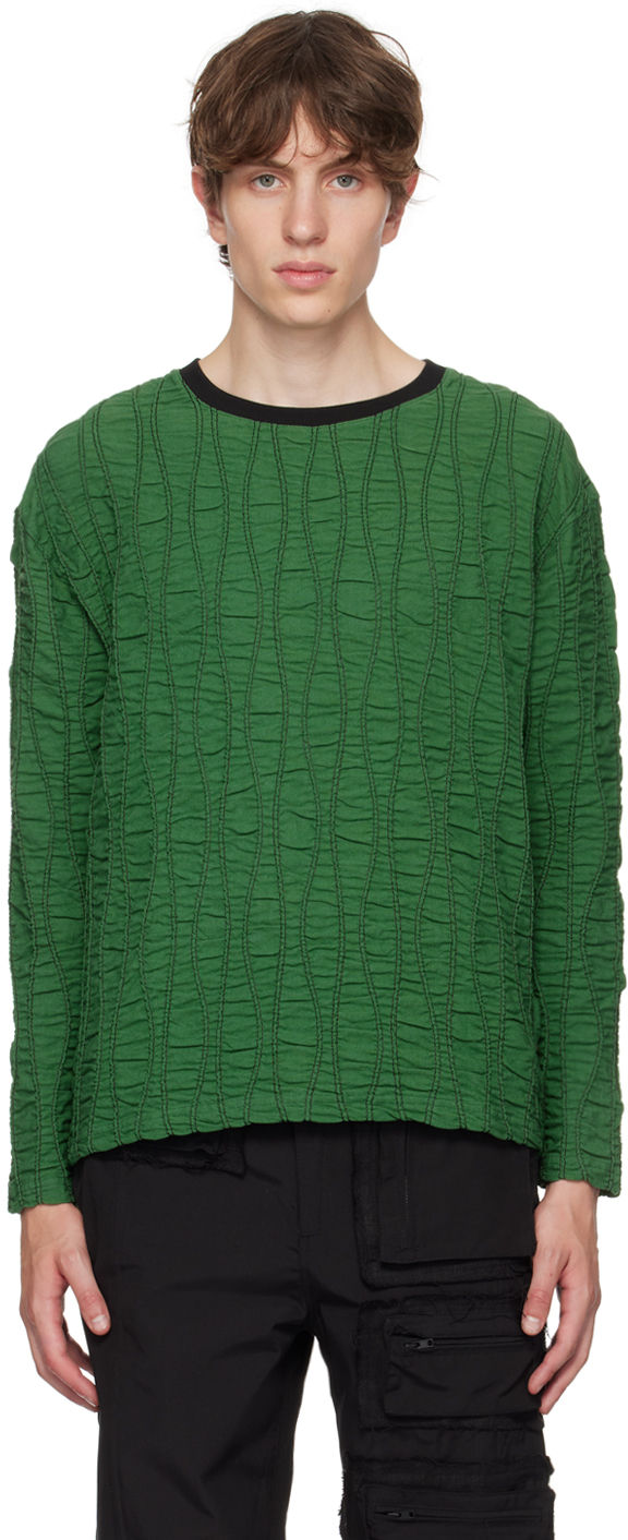 Andersson Bell Green Raon Sweater In Green Green