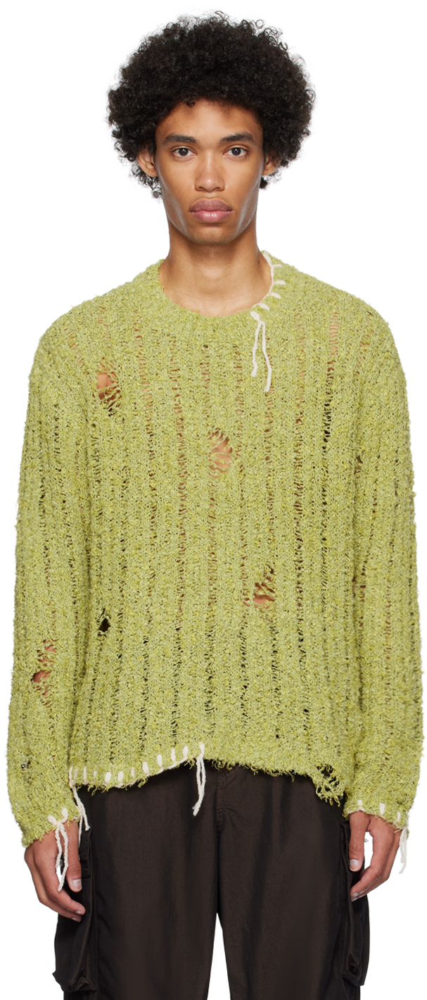 Andersson Bell Green Ollen Sweater In Green Green