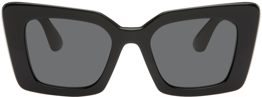 Burberry Black Hardware Sunglasses In 300187 Black