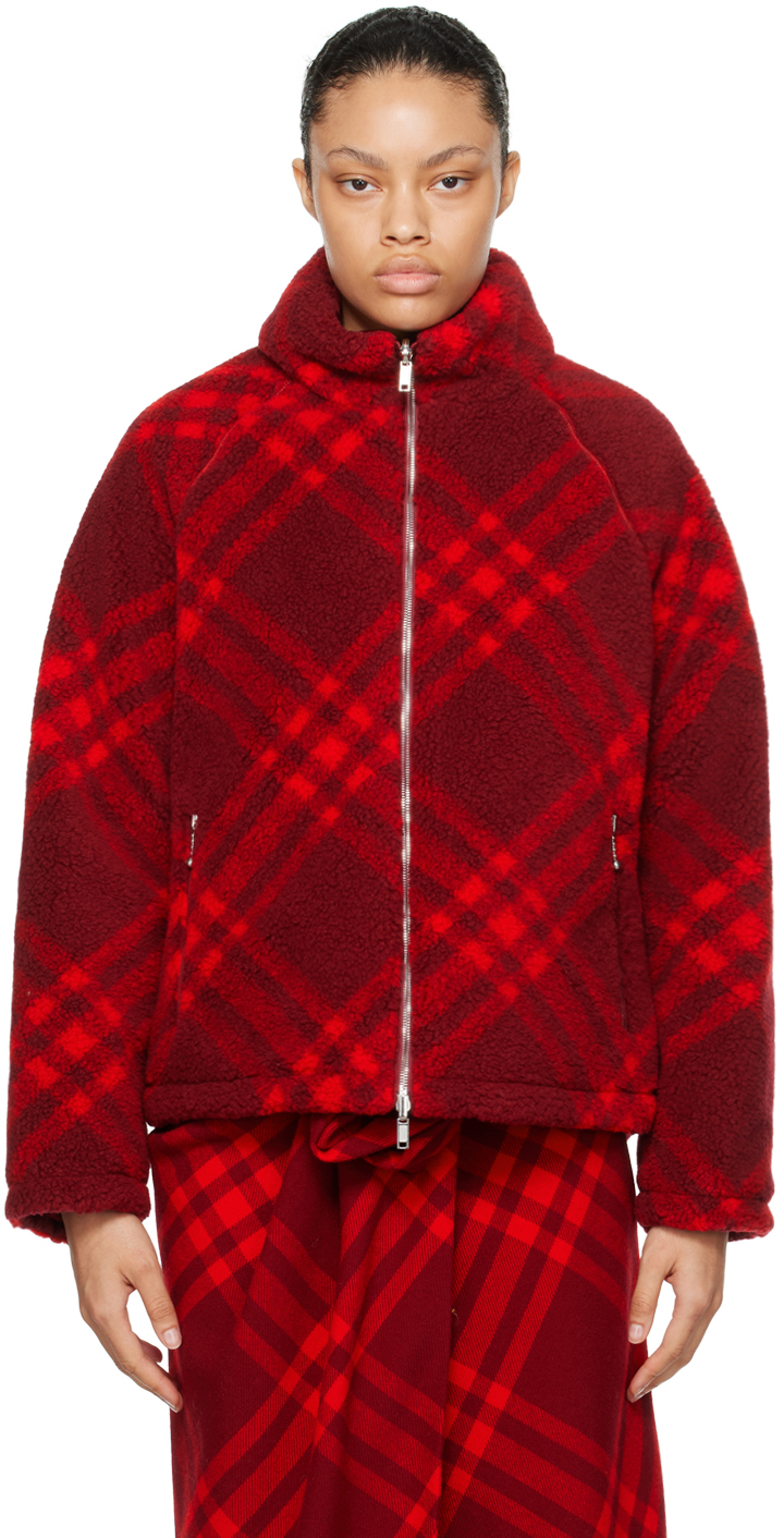 Red Check Reversible Jacket