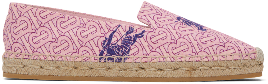 Burberry espadrilles hot sale pink