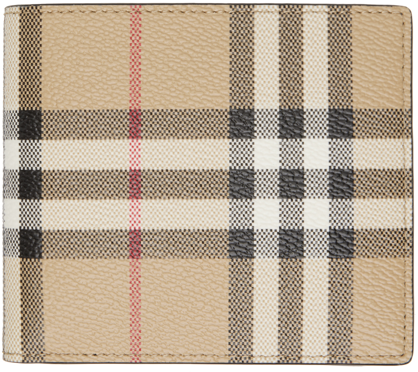 Burberry Vintage Check canvas wallet