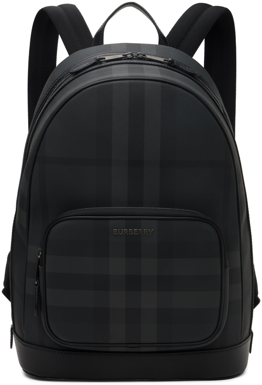 Burberry Men's Rocco Plaid Backpack In Multicolor