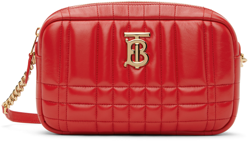 Burberry Red Small Lola Bag Bright Red RT