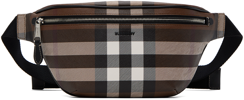 Stevie Checked Belt Bag in Multicoloured - Burberry