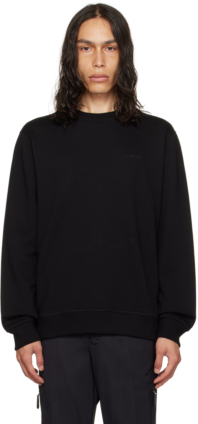 Burberry Black Patch Sweatshirt