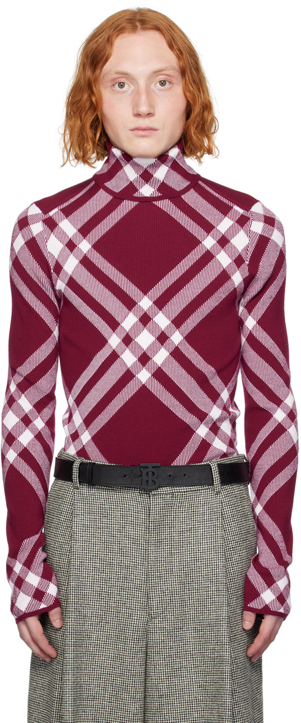Burberry Sweater In Violet