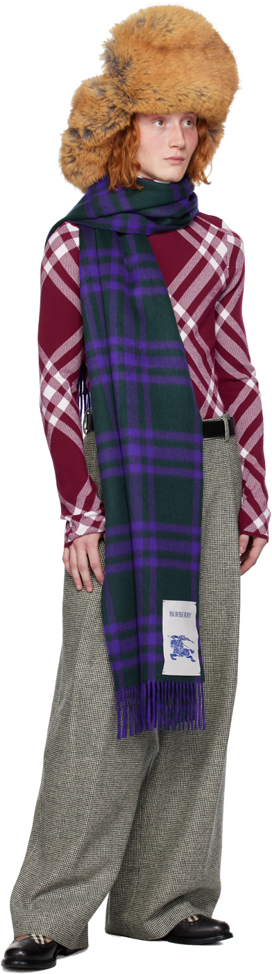 Burberry Wool-blench Check Sweater In Ripple