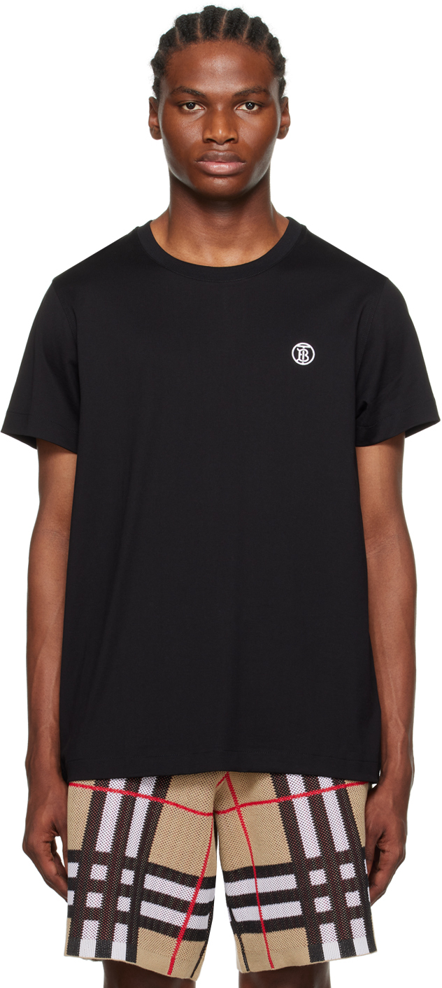 Black Monogram T-Shirt