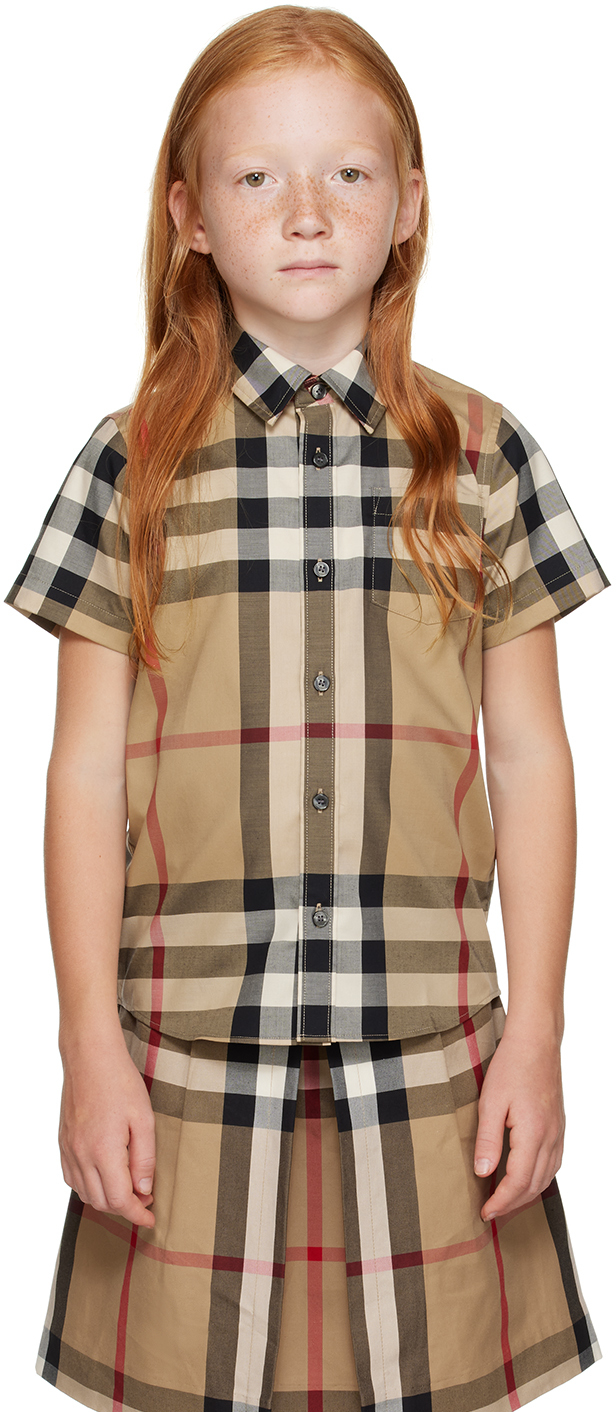 Chemise burberry bebe discount garcon