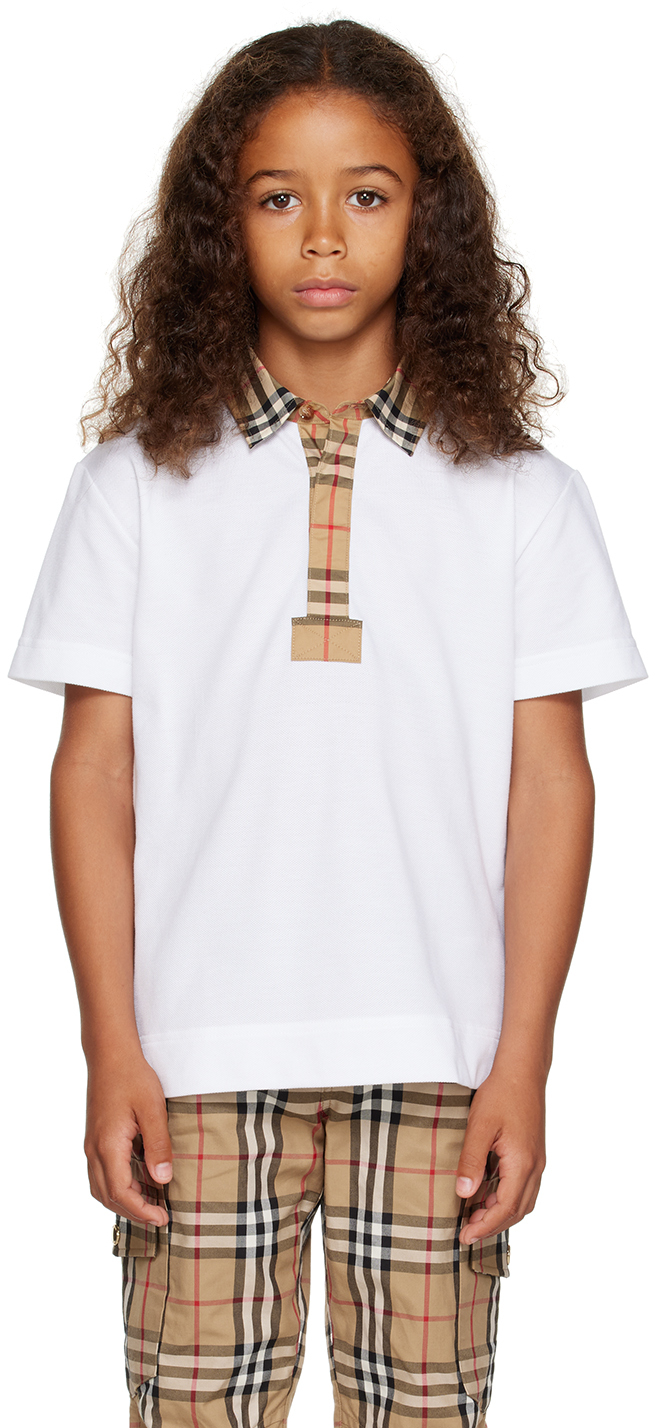 Boys burberry clearance top