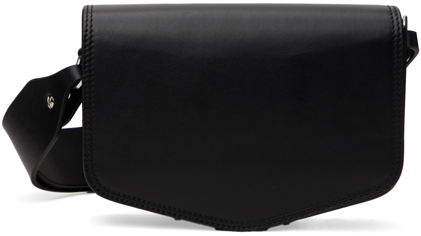 ANN DEMEULEMEESTER BLACK MALIA MINI BAG