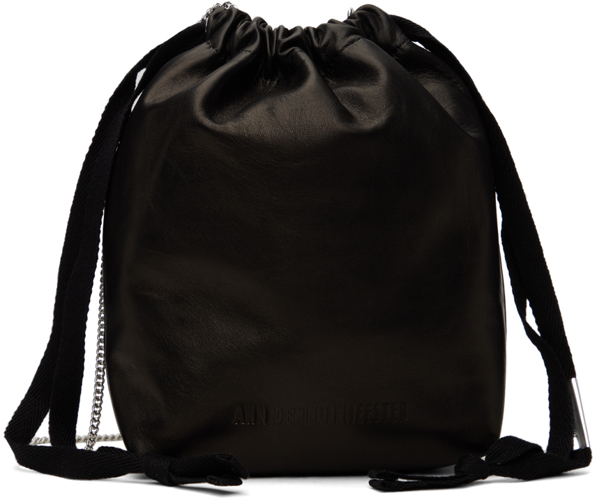 Black Mini Salma Bag by Ann Demeulemeester on Sale