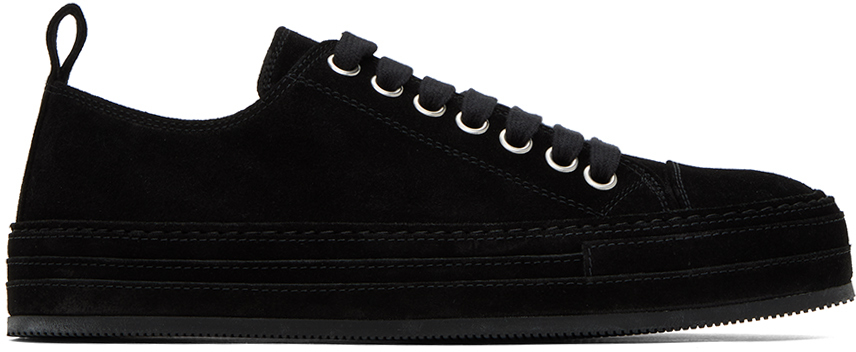 Ann Demeulemeester: Black Gert Sneakers | SSENSE