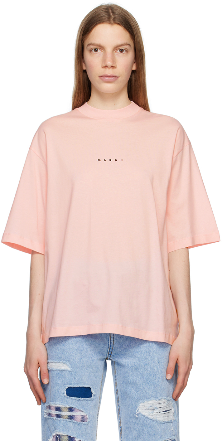 Pink Printed T-Shirt