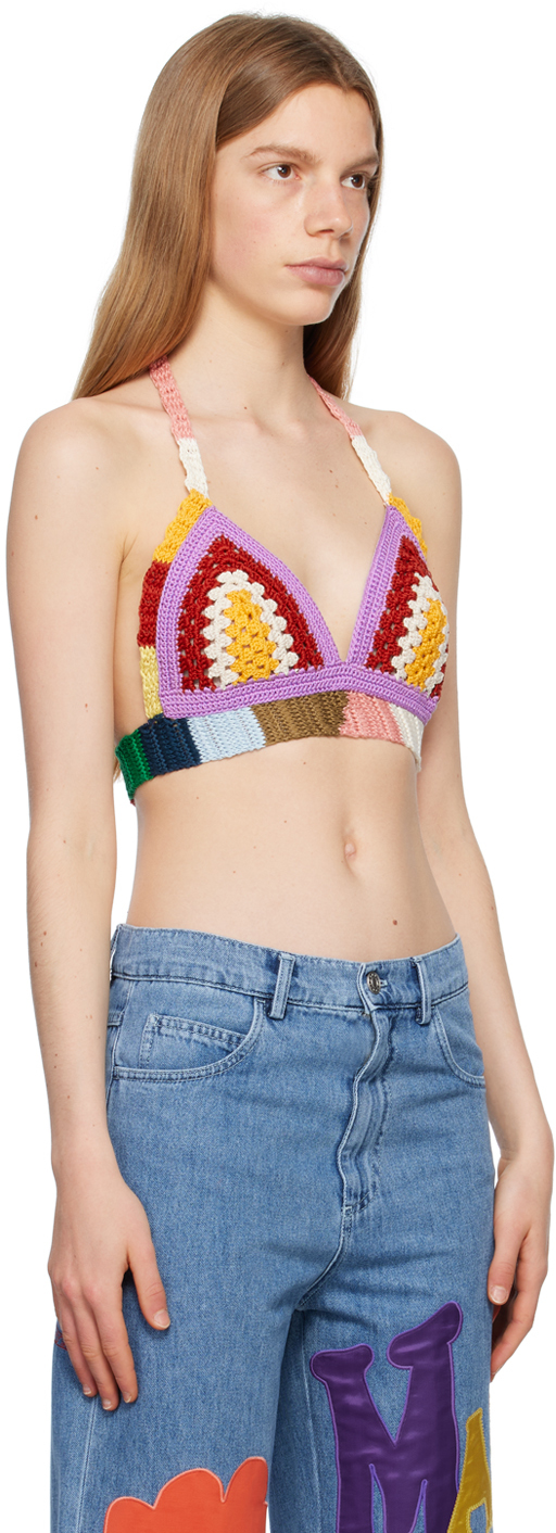 Marni Multicolor No Vacancy Inn Edition Colorblock Tank Top In 00x99 Multicolor