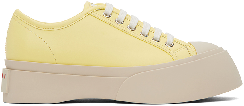 Marni Yellow Pablo Trainers In 00y33 Pineapple