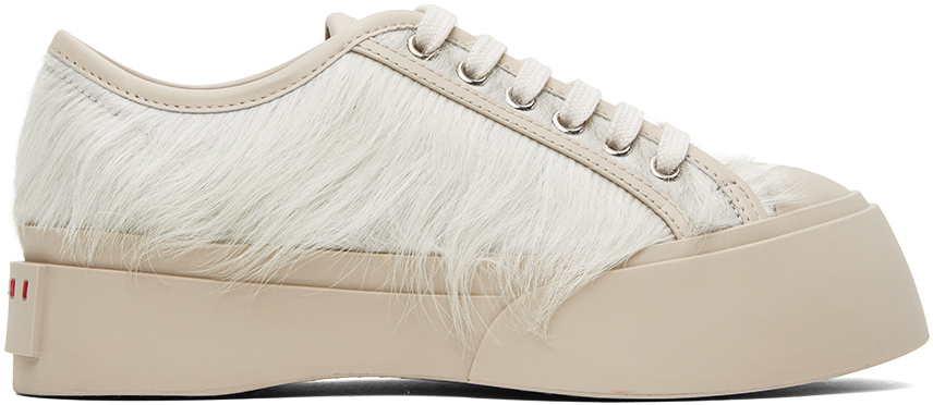 Shop Marni White Pablo Sneakers In 00w02 Natural White