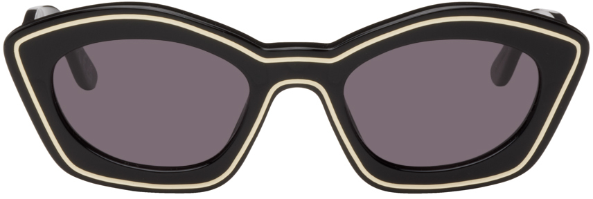Marni Black Retrosuperfuture Edition Kea Island Sunglasses