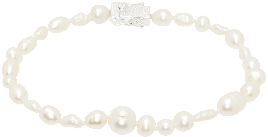 Bleue Burnham White Antique Pearl Bracelet