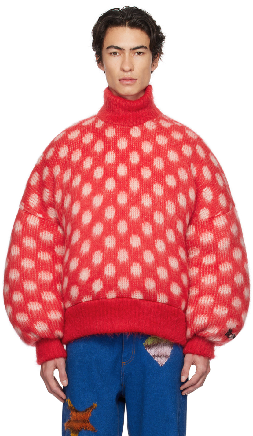 Marni Pullover Mit Polka Dots In Jqr67 Tulip