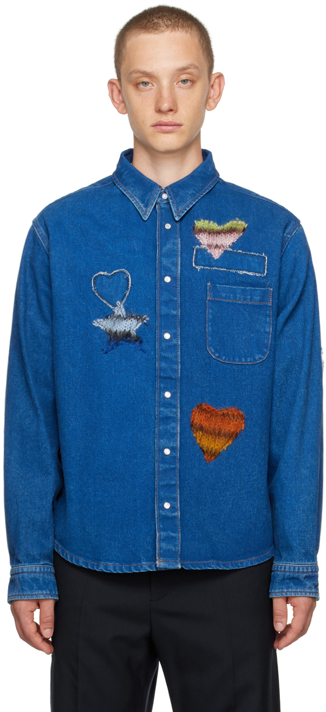 DENIM PATCH SHIRT