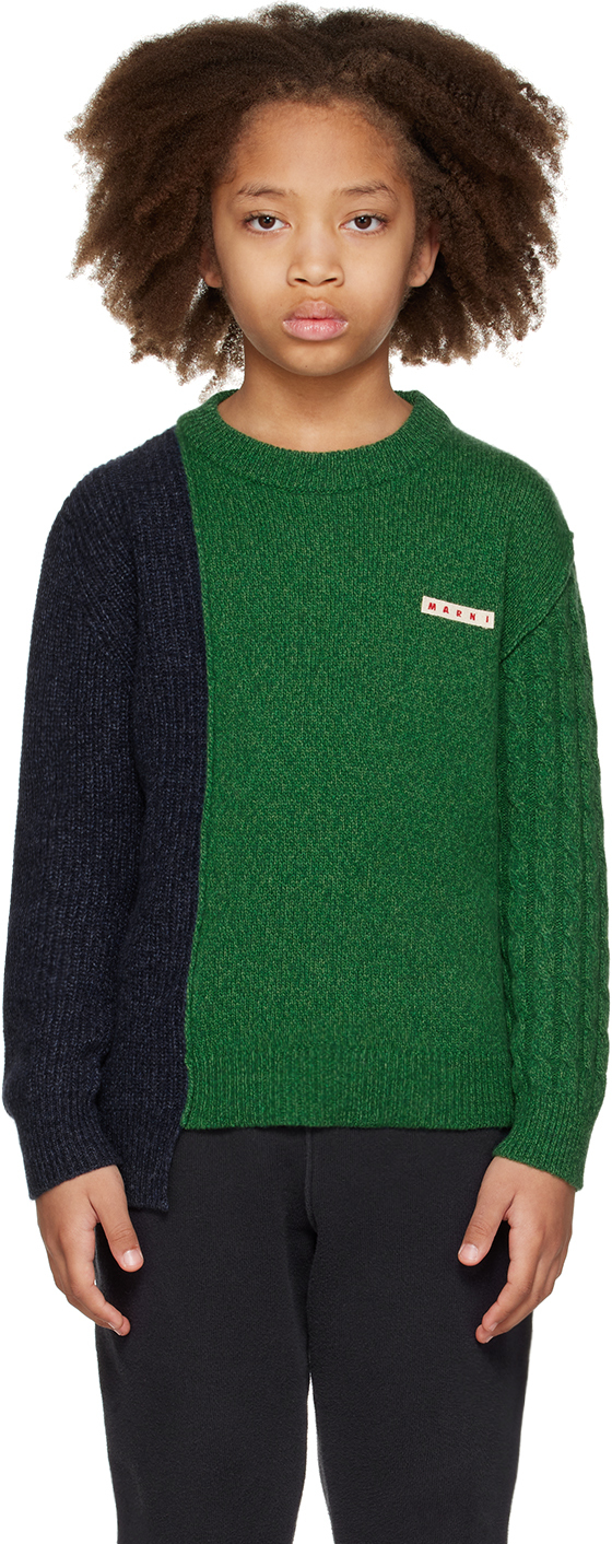 Marni Kids Green Pullover