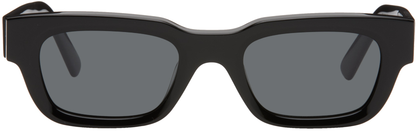 Akila Black Zed Sunglasses In Black Frame/ Black