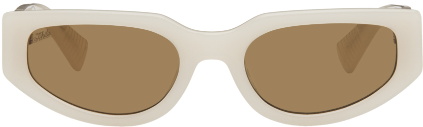 Akila Off-white Outsider Sunglasses In Neutral