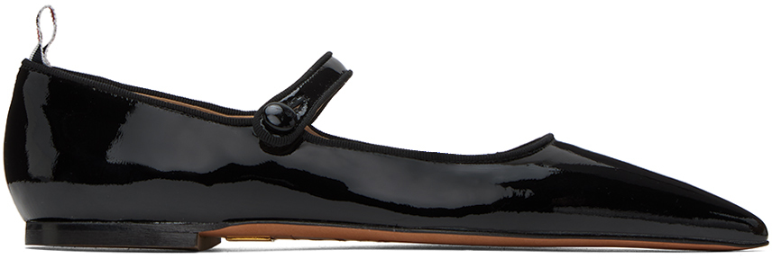 フラットシューズ THOM BROWNE 'Thom John' ballet flats Children's Patent Thom John Ballerina | Thom Browne
